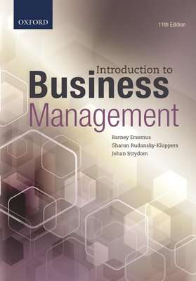 Introduction To Business Management (Paperback, 11th Edition)