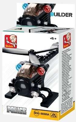 Sluban Builder - Police Helicopter (36 Piece)