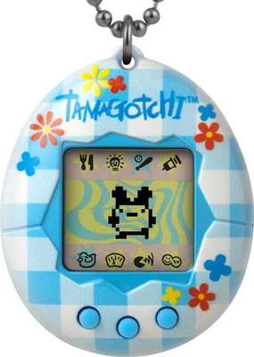Tamagotchi Original Virtual Pet - Flower Gingham - [Parallel Import