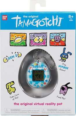 Tamagotchi Original Virtual Pet - Flower Gingham - [Parallel Import