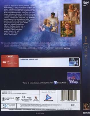 Cinderella - (2015) (DVD)