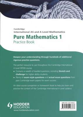 Cambridge International A/AS Mathematics, Pure Mathematics 1 Practice Book (Paperback)