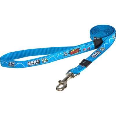Rogz Fancy Dress Scooter Fixed Dog Lead - Medium 16mm (Comic Design)