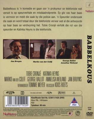 Babbelkous (Afrikaans, DVD)