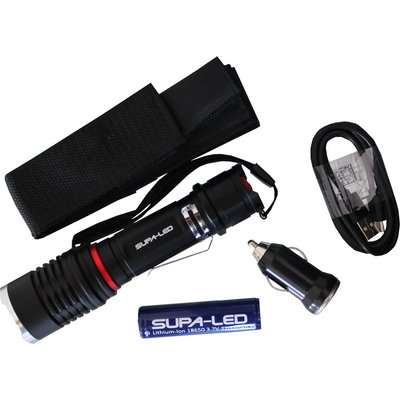 Supaled Strix3 Rechargeble Flashlight  (800 Lumen)