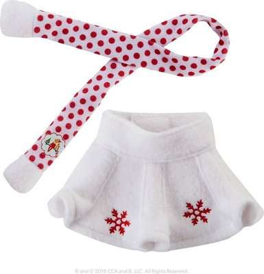 The Elf on the Shelf Claus Couture Collection - Snowflake Skirt & Scarf