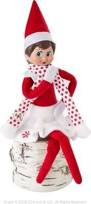The Elf on the Shelf Claus Couture Collection - Snowflake Skirt & Scarf