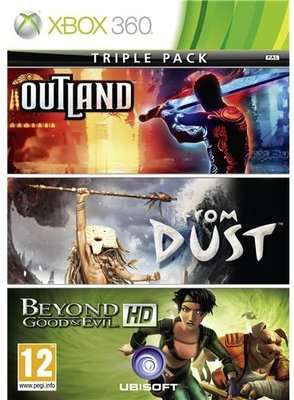 Ubisoft Triple Pack: Beyond Good & Evil HD, From Dust and Outland (XBox 360, DVD-ROM)