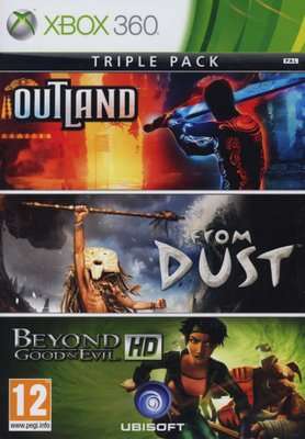 Ubisoft Triple Pack: Beyond Good & Evil HD, From Dust and Outland (XBox 360, DVD-ROM)