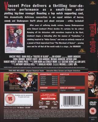 Theatre Of Blood (English & Foreign language, DVD)