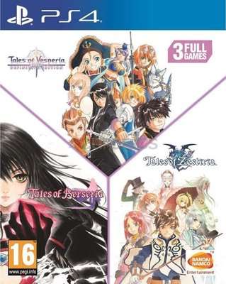 Tales of: Vesperia, Berseria , Zestiria Compilation (PlayStation 4)