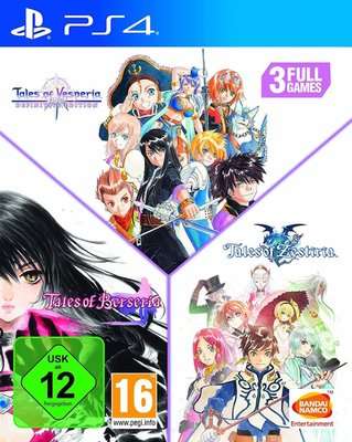 Tales of: Vesperia, Berseria , Zestiria Compilation (PlayStation 4)