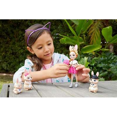 Royal Enchantimals Brystal Bunny Family Doll