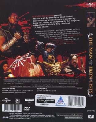 The Man With The Iron Fists (DVD)
