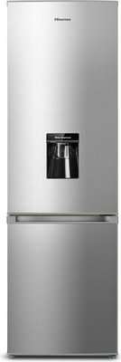 Hisense 269L Combi Fridge/Freezer with Water Dispenser (Inox) - Use Coupon Code FESTIVEDEAL and Save
