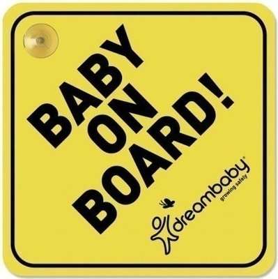 Dreambaby Baby On Board Sign