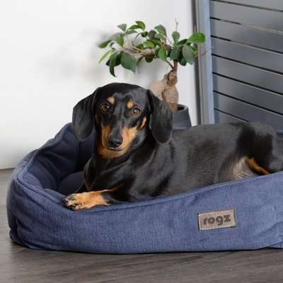 Rogz Moon 3D Pod Dog Bed (Navy)