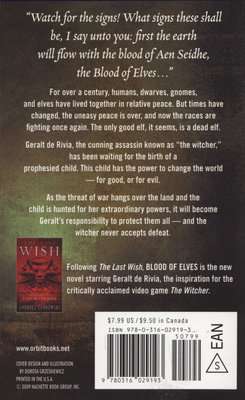 Blood of Elves (Paperback)