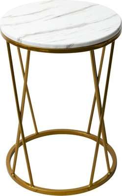 Fine Living Grecian Pillar Side Table