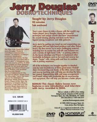 Jerry Douglas' Dobro Techniques (DVD)