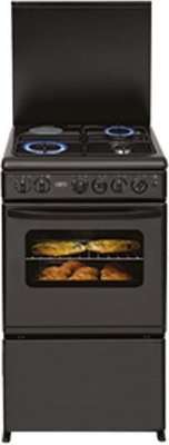Defy 500 Series Gas / Electric Stove (3 x Gas Burners 1 x Solid Plate | Black)