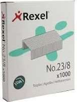 Rexel No. 23/8 Staples (1000 Staples)