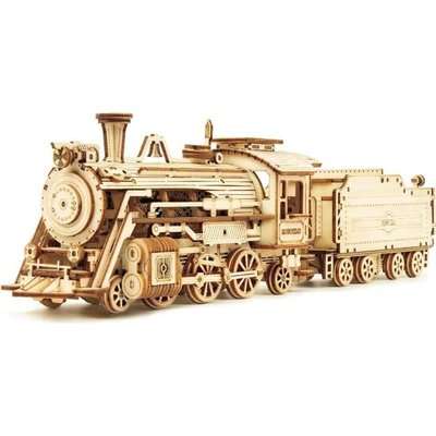 Robotime ROKR Scale Model Vehicle - Prime Steam Express (1:80 Scale)(308 Pieces)