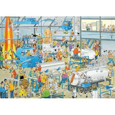Jumbo Jan Van Haasteren Technical Highlights Jigsaw Puzzle (1000 Pieces)