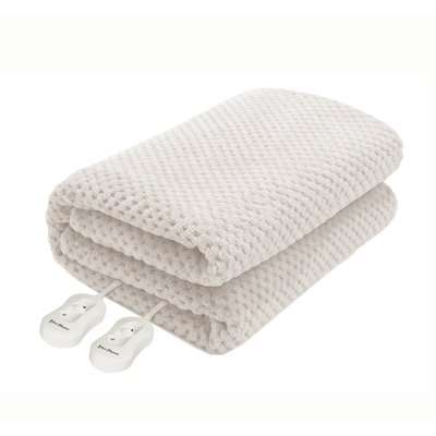 Pure Pleasure Full-Fit Coral Fleece Electric Blanket (Queen)