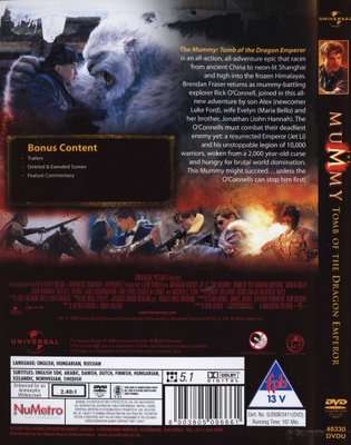 The Mummy 3 - Tomb Of The Dragon Emperor (DVD)