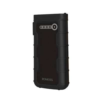 Romoss Jump Starter Power Bank with LED Flashlight (12000 mAh)(Black)