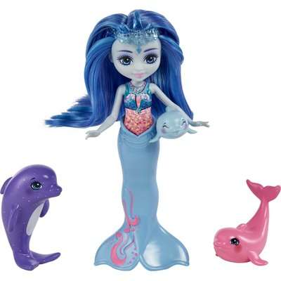 Royal Enchantimals Ocean Kingdom Dorinda Dolphin Family