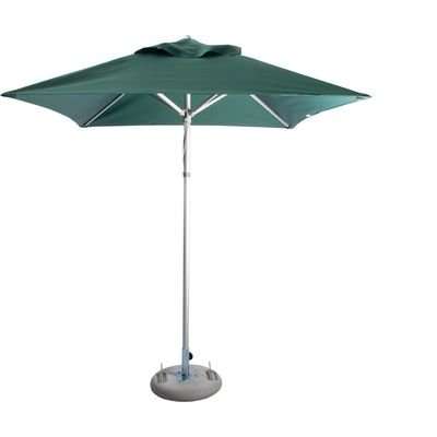Cape Umbrellas Mariner Patio 2m Aluminium Classic Line Umbrella (Green) (Square)