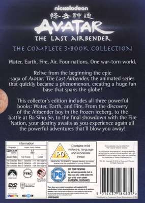 Avatar - The Last Airbender: The Complete Collection (DVD, Boxed set)