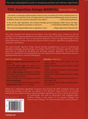 The Algorithm Design Manual (Hardcover, 2nd ed. 2008)