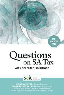 Questions On SA Tax 2020 - With Selected Solutions (Paperback, 21st Edition)