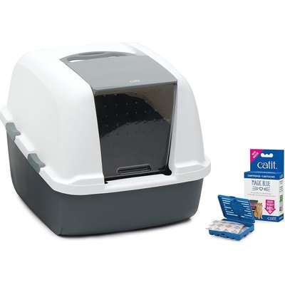 Catit Magic Blue Litter Box (Jumbo)