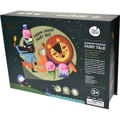 JarMelo Shadow Theater Fairy Tale Flashlight Story Set