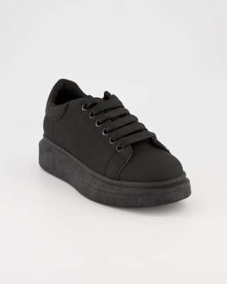 Jada Footwear Chunky Sneaker (Black Mono)(7)