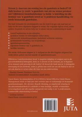 Effektiewe Gastehuisbestuur  (Afrikaans, Paperback)