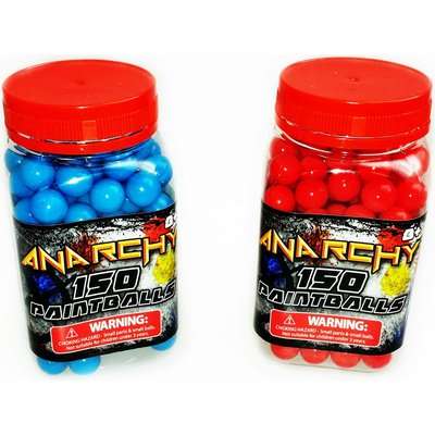 Anarchy Paintball Refill (150 Pieces | Supplied Colours May Vary)