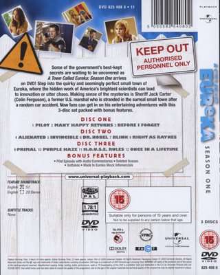 A   Town Called Eureka: Season 1 (DVD)