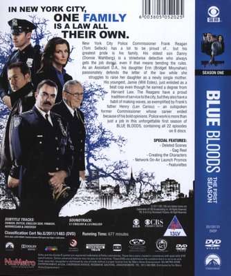 Blue Bloods - Season 1 (DVD, Boxed set)