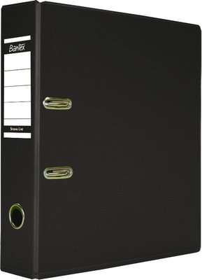 Bantex Viking V1492 PVC Lever Arch File (70mm)(Black)(Pack of 10)
