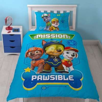 Paw Patrol 'Spy' Panel Duvet Set (Single)