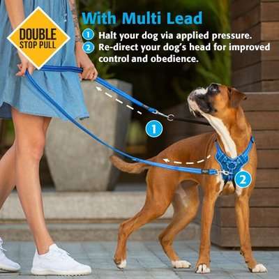Rogz Utility Stop-Pull Dog Harness (Black)
