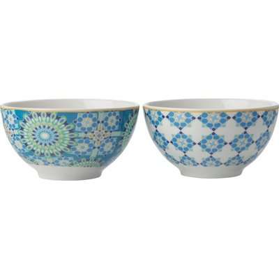 Maxwell & Williams Ts & Cs Isfara Set of 2 Bowls (10cm | Blue)