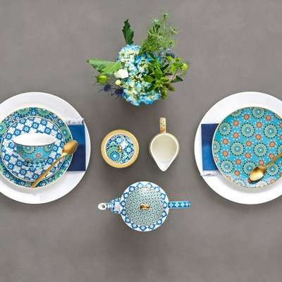 Maxwell & Williams Ts & Cs Isfara Set of 2 Bowls (10cm | Blue)