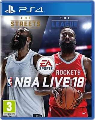 NBA Live 18 (PlayStation 4, Blu-ray disc)