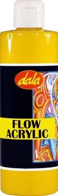 Dala Flow Acrylic Paint (250ml)(Yellow)